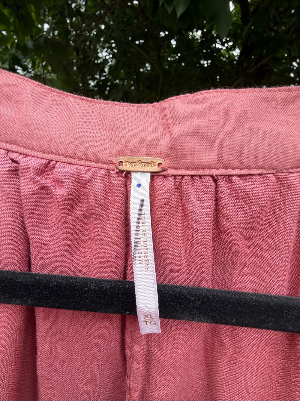 Free People Rose Pink Button Front Belted Maxi Shirt Dress XL  With Pockets. - Picture 6 of 8